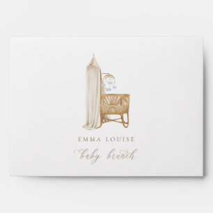 Neutral Boho Baby Brunch  Envelope
