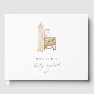 Neutral Boho Baby Brunch Guest Book