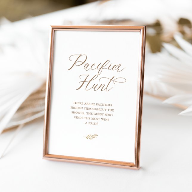 Neutral Boho Baby Brunch Pacifier Hunt (Creator Uploaded)