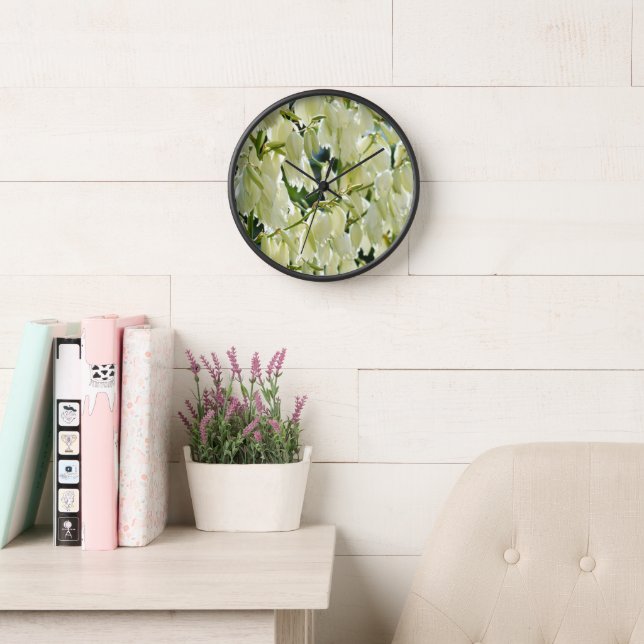 Neutral Botanical White Lilies Florals By Ava Clock (Reading Room)