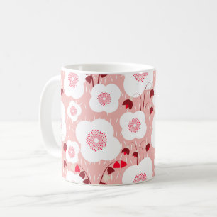 Neutral Botanicals - Poppies pink Coffee Mug