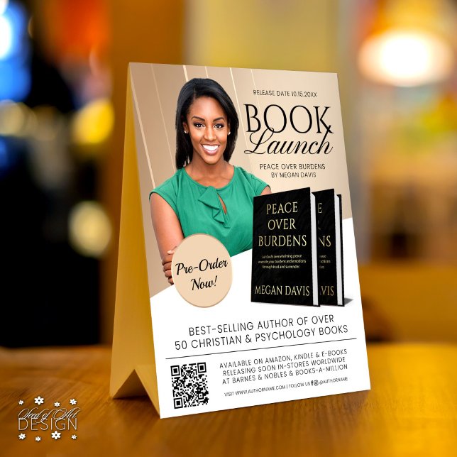Neutral Brown Book Launch Release Advertisement (Creator Uploaded)