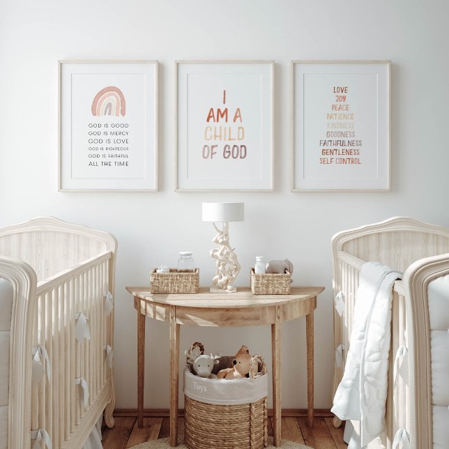 Neutral brown tome kids bible verse set of 3 (Creator Uploaded)