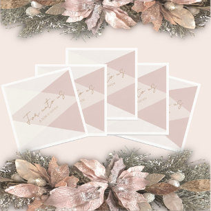 Neutral Colour For Unto Us a Child is Born Napkins