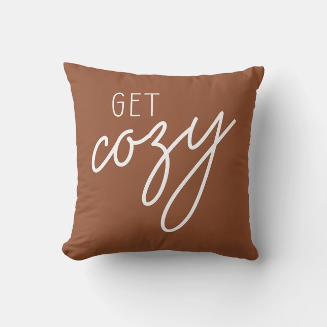 Neutral Colour Get Cosy Bedroom Cushion (Front)