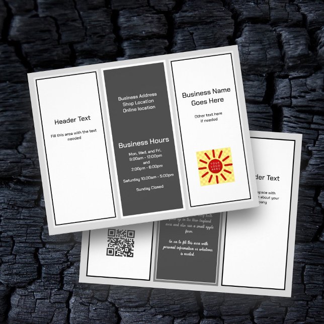 Neutral Colours Tri-fold Business Advertising Flye Flyer (Creator Uploaded)