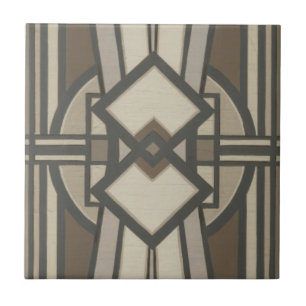 Neutral Deco Panel I Tile