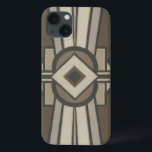 Neutral Deco Panel II iPhone 13 Case<br><div class="desc">Patterns</div>