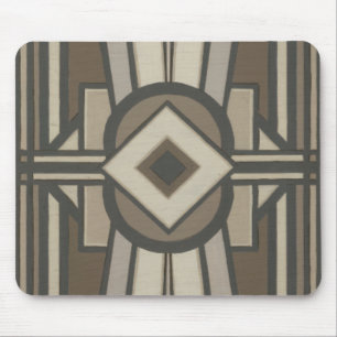 Neutral Deco Panel II Mouse Mat