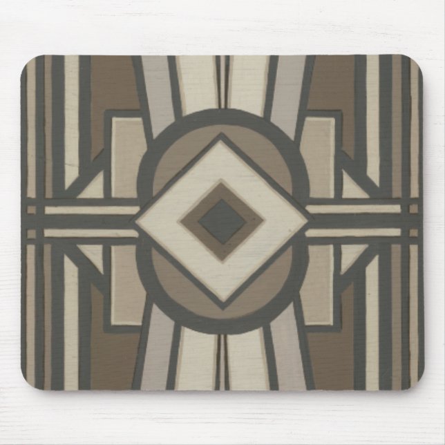 Neutral Deco Panel II Mouse Mat (Front)