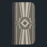 Neutral Deco Panel II Samsung S4 Wallet Case<br><div class="desc">Patterns</div>