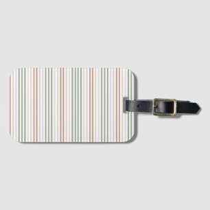 Neutral Earth Tones Luggage Tag