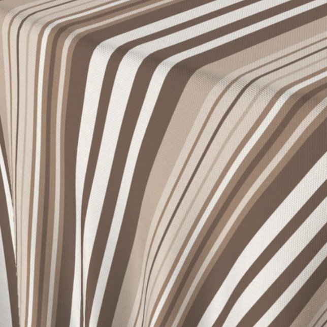 Neutral Earth Tones Stripes Pattern Design  Fabric (Creator Uploaded)