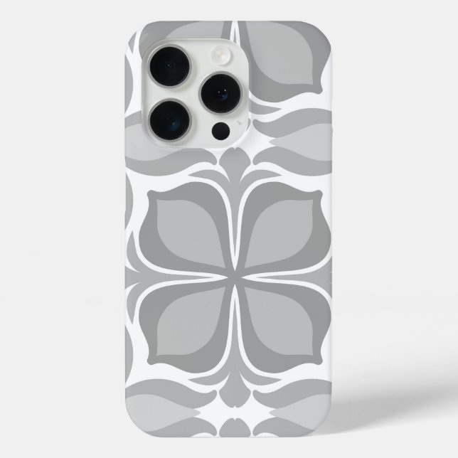 Neutral geolmetrical tiles Case-Mate iPhone case (Back)
