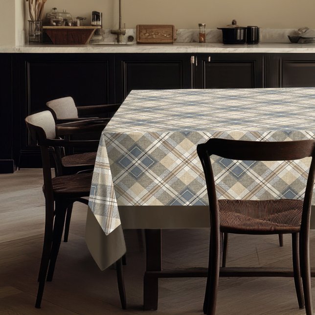 Neutral Geometric Tablecloth Modern Dining Decor (Neutral Geometric Tablecloth Modern Dining Decor)
