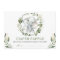 Neutral Greenery Gold Elephant Baby Diaper Raffle
