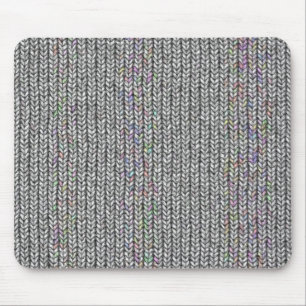 neutral knitwork mouse mat