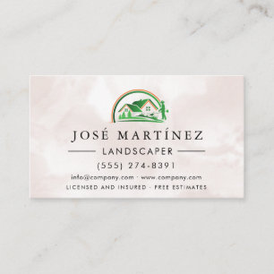 Neutral Landscaping Business Card