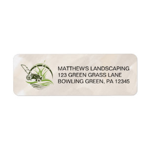 Neutral Landscaping Return Address Label