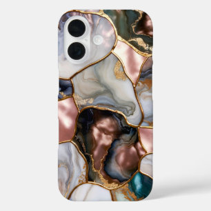 Neutral Marble Phone Case Gold Luxury Abstract