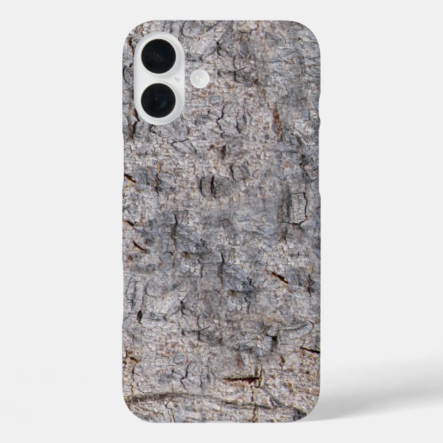 Neutral Nature Tree Bark Photo Case-Mate iPhone Case (Back)