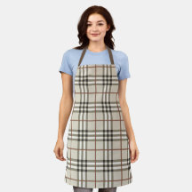 Neutral Plaid Cosy Classic Pattern