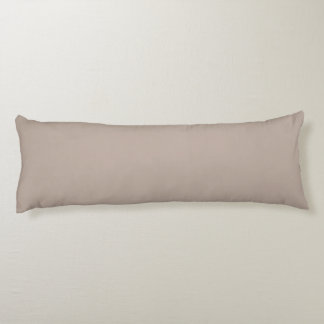 Neutral Rose Taupe Solid Colour Sw 0002 Body Cushion