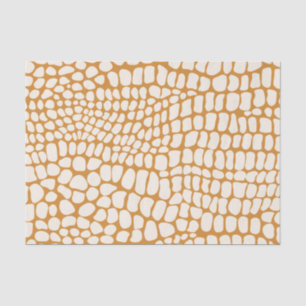Neutral Snake Skin Print Decoupage Tissue Paper
