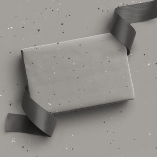 Neutral speckle simple camp mug outdoorsy holiday wrapping paper