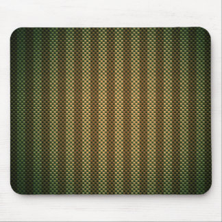 Neutral striped carbon fibre patterned mouse mat