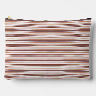 Neutral Stripes Accessory Pouch
