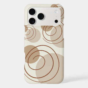 Neutral Swirl Pattern iPhone Casepro17– Modern