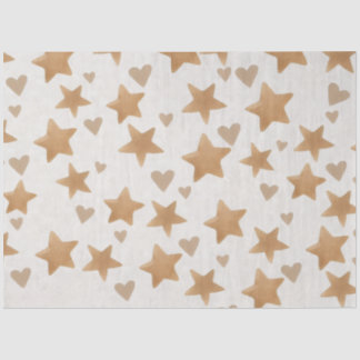 Neutral Teddy Gender Reveal Tissue Paper