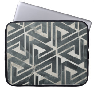Neutral Tile Collection - Geometric Laptop Sleeve