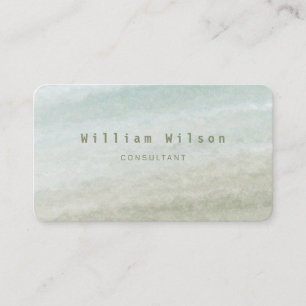 Neutral Tone Minimalist QR Code Professional Business Card