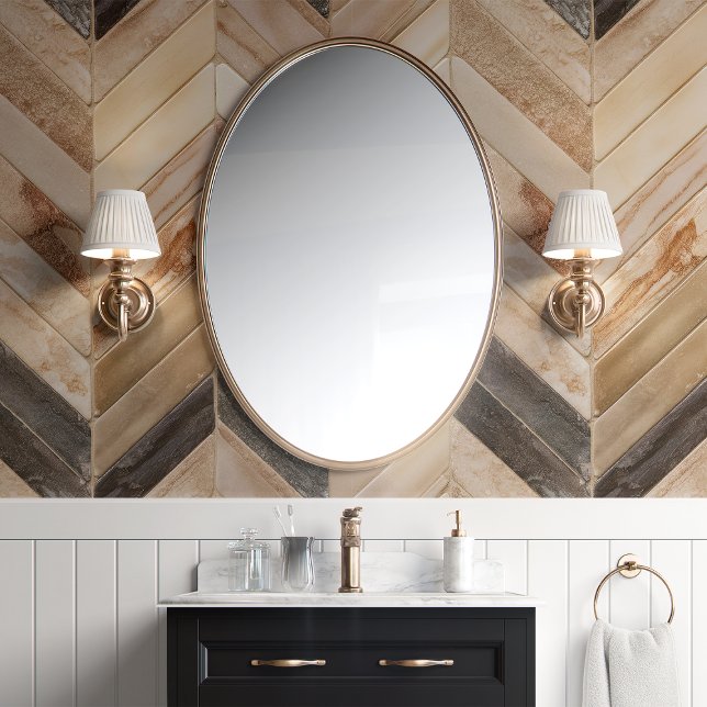 Neutral Toned Herringbone Chevron Wallpaper (Creator Uploaded)