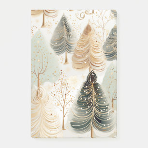 Neutral Tones Captivating Christmas Magic  Post-it Notes