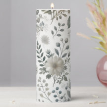 Neutral Tones Taupe Botanical Floral 