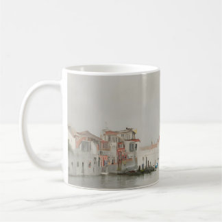 Neutral Venice Canal Sketch Mug