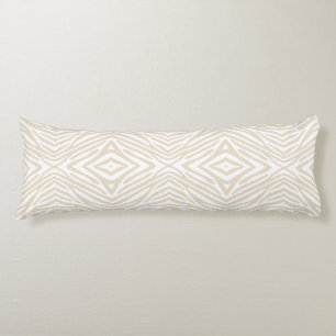Neutral Zebra Body Cushion
