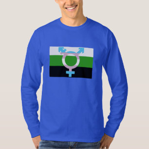 Neutrois Flag Trans Symbol T-Shirt