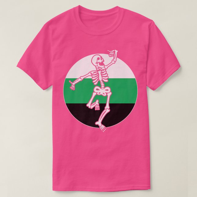 Neutrois  Gay Skeleton  seual Identity  Nonbinary  T-Shirt (Design Front)