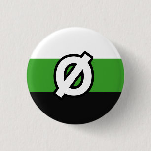 Neutrois Pride 3 Cm Round Badge