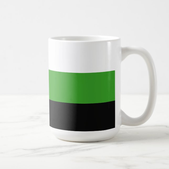 Neutrois Pride Flag Coffee Mug (Right)