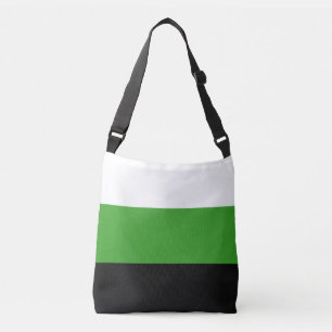 Neutrois Pride Flag Crossbody Bag