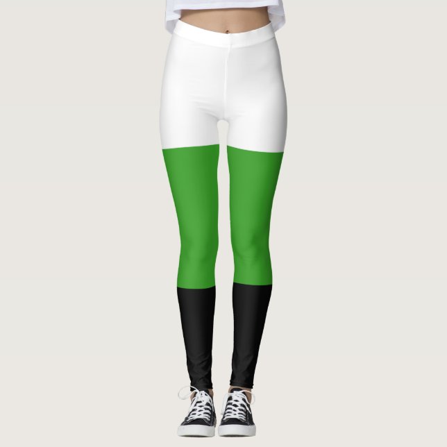 Neutrois Pride Flag Leggings (Front)