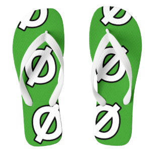 Neutrois Pride Flip Flops