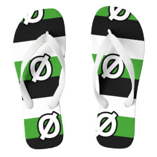 Neutrois Pride Flip Flops