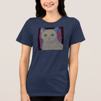 Neutron Star Cat T-Shirt Tri-Blend Shirt