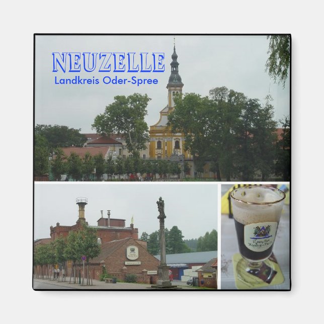 Neuzelle, Neuzelle, Landkreis Oder-Spree Magnet (Front)